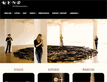 Tablet Screenshot of kueng-blockfloeten.ch